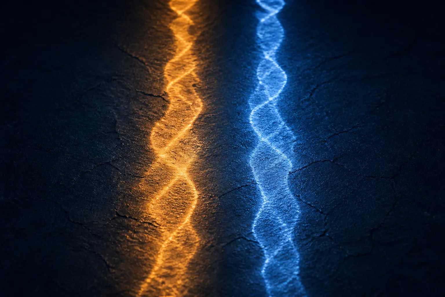Two diverging signal paths representing SEO and AI citation as separate systems